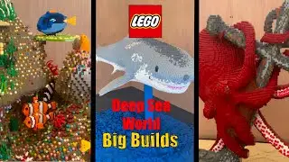LEGO Giant Builds at Deep Sea World