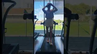 Crossdressing Femboy Training at a Public Gym
