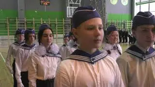 Смотр строя и песни. 7.3 класс - Экипаж - одна семья