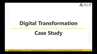 Digital Transformation   Case Study