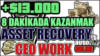Polis Gözetiminden Araba Çalmak - GTA 5 Online Asset Recovery - GTA 5 Online Kolay Para Kazanmak