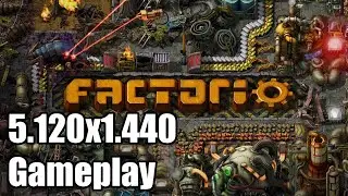 Factorio Ultrawide Gameplay [5120x1440] [32:9]