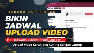 Cara Upload Vidio Tiktok Affiliate Agar FYP || Terbaru Bikin Jadwal Postingan