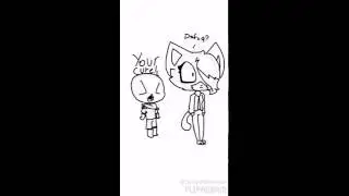 OC+Underswap comic:CUTE (swearing)