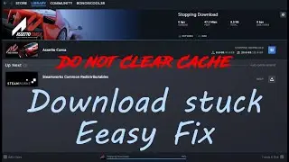 How to fix steam download stuck at 99% ( Easy fix 2024 )