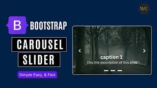 Carousel Slider Using Bootstrap 5 🚀🔥 | Responsive Carousal Using HTML, CSS, Bootstrap | In Hindi