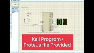 Counter using IR sensor in microcontroller 8051||Mini project of 8051 microcontroller