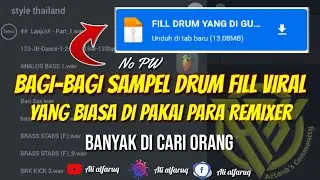 Bagi Bagi sample Fill Drum Yang Biasa Di Pakai Remixer