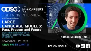 Lightning Interview “Large Language Models: Past, Present and Future”