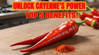Unlock the Power of Cayenne Pepper: 5 Health Benefits You Need to Know!