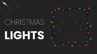 Christmas Light | HTML5 CSS3 | Zia Codes