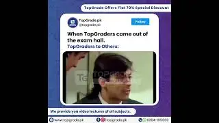 When TopGraders come out of the exam hall 😎
