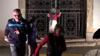 Alma penada aparece no comício
