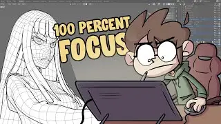 3D Modeling Satsuki with 100% Focus/Zero Distractions