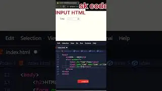input html date and time show  🙃😊 vs code using || 