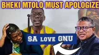 Bheki MTOLO must Apologize Say Fikile Mbalula.