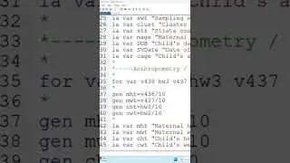BDHS 2022 Data analysis in Stata
