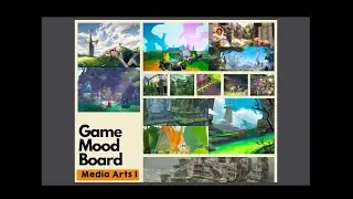 Video Game Idea Mood Board