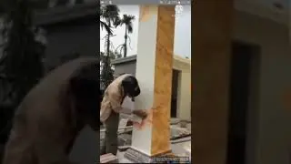 buat tiang marmer 