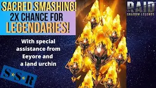 Sacred Smashing! 2x chance for Legendaries! | Raid: Shadow Legends | Shard opening