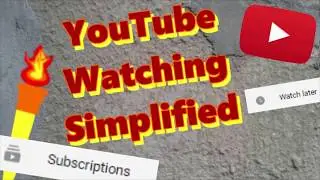 Using the Subscriptions tab and Watch Later playlist