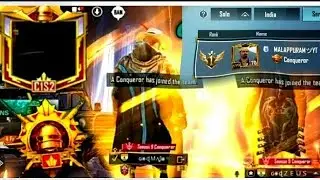 SEASON 19 CONQUEROR ENTRY EFFECT | PUBG MOBILE | BGMI | ❣️⚡