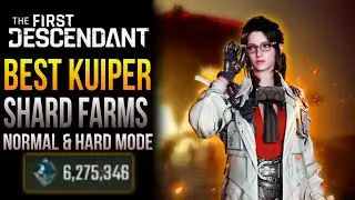 NEW BEST KUIPER SHARD FARMS In The First Descendant | 500k Per Hour Normal/Hard Mode
