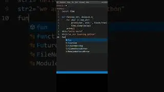 character by character printing in python #shorts