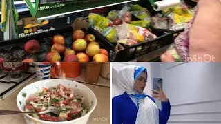 Салат барои хароб шави Занхо//Кати Бабушкамон харид куним 🧺