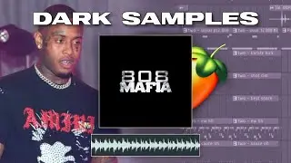 How Henney 808 Mafia Makes DARK Samples For Southside | FL Studio 20 Tutorial