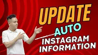 How To Auto Change Information Instagram Account | Tool Automate Update Insta