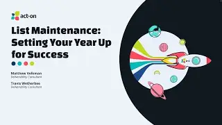 2023 Customer Power-Up Series - List Maintenance: Setting Your Year Up for Success (January)