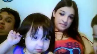 Me N the Kids Playing With The Webcam