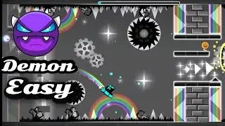 Mi Primer Nivel Demon Del Canal GG=Geometry Dash..