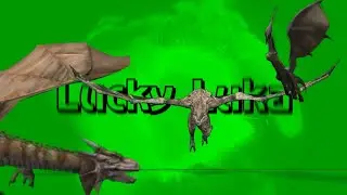 Хромакей(chromakey). Драконы #1.