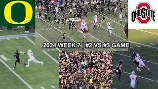#2 Ohio State vs #3 Oregon (FOOTBALL FAN!) Full Game Highlights | 2024 College Football