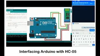 Interfacing Bluetooth (HC05) with Arduino