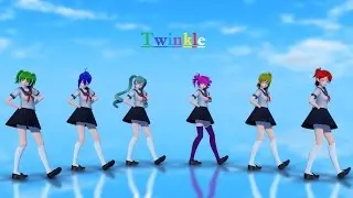 【MMD Yandere Simulator】Twinkle 【TDA Rainbow Girls】
