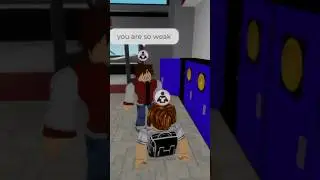 The School bully laughed at bacon 👿💪 bacon Revenge #shorts #roblox