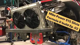 Formula D S15 Silvia Build... Rear mount Radiator, etc.