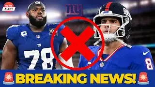🚨OUT NOW:Shocking News for Giants Fans: Andrew Thomas Out for the Season?