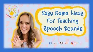 Fun Activities For Teaching Speech Sounds