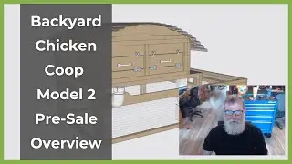 Backyard Chicken Coop Model 2 Pre-Sale Overview | Roost & Root