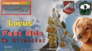 LOCUS FAST ADS + LOW HITMARKER BEST GUNSMITH | BEST AIM BOT LOCUS LOADOUT | CODM SNIPER GAMEPLAY
