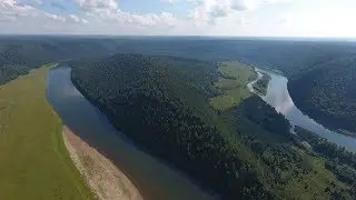 Урочище Янбай. Река Уфа. Башкирия.