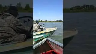 Лодочный мотор Бийск 45 рвет вихрь 30