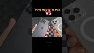 15 Pro Max Vs 14 Pro Max #15promax #14promax #iphone