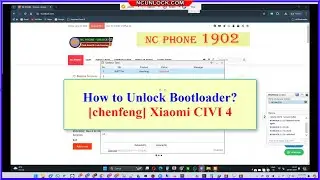 How to Unlock Bootloader Xiaomi CIVI 4 [chenfeng] with xiaomi account
