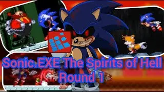 Sonic.EXE: The Spirits of Hell Round 1 on Android - ExaGear Test