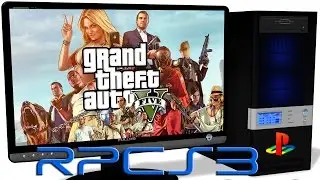 RPCS3 PS3 Emulator - GTA 5 (2013). Ingame. OpenGL (Auto LLE). Test #1